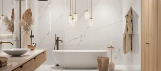 I migliori rivestimenti bagno 2025: materiali e funzionalità
